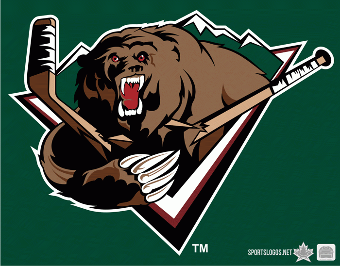 utah grizzlies 2005-pres alternate logo iron on heat transfer